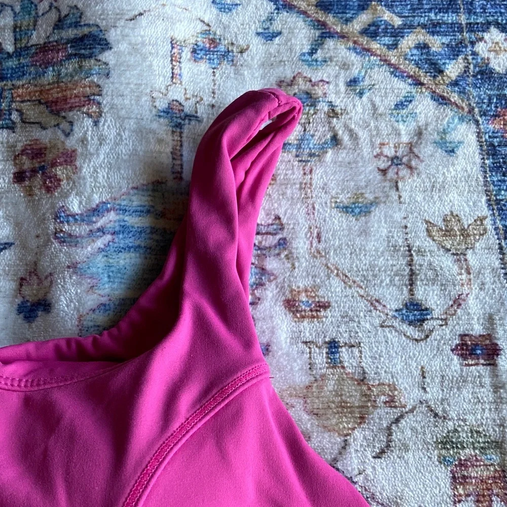 Ultra Flirt Fuchsia Active Dress with shorts underneath - Picture 3 of 6